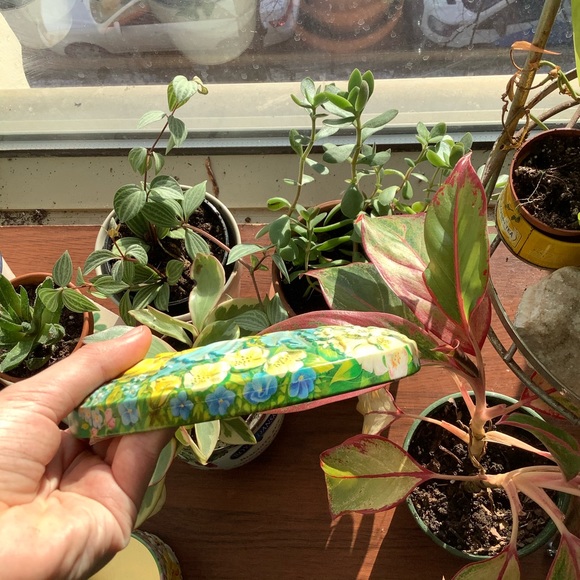 5$ ADD ON⭐️Vintage metal box pastel flowers - Picture 12 of 14